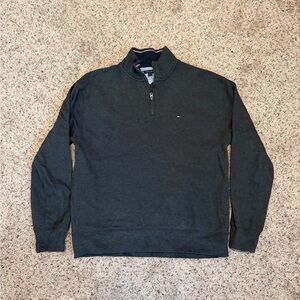 Men's Navy Half-Zip Sweatshirt/Pullover Tommy Hilfiger